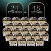 imageSheba Perfect Portions Bistro Adult Wet Cat Food Chicken in Alfredo Sauce Entree 26 oz TwinPack Trays 24 Count 48 ServingsChicken