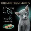 imageSheba Perfect Portions Kitten Wet Cat Food Pate Chicken Entree and Salmon Entree 26 oz TwinPack Trays 12 Count 24 Servings Pack of 2Chicken  Salmon