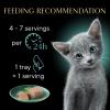 imageSheba Perfect Portions Kitten Wet Cat Food Pate Chicken Entree and Salmon Entree 26 oz TwinPack Trays 12 Count 24 Servings Pack of 2Chicken