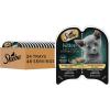 imageSheba Perfect Portions Kitten Wet Cat Food Pate Chicken Entree and Salmon Entree 26 oz TwinPack Trays 12 Count 24 Servings Pack of 2Chicken