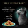 imageSheba Gravy Indulgence Adult Wet Cat Food Salmon Entree and Whitefish Entree in Extra Gravy Variety Pack 26 oz TwinPack Trays 12 Count 24 Servings Pack of 2Beef  Chicken