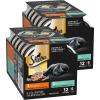 imageSheba Perfect Portions Wet Cat Food Cuts in Gravy Variety Pack Roasted Chicken Entree with Sustainable Tuna and Tender Turkey Entree 26 oz TwinPack Trays 36 Count 72 ServingsChicken  Tuna